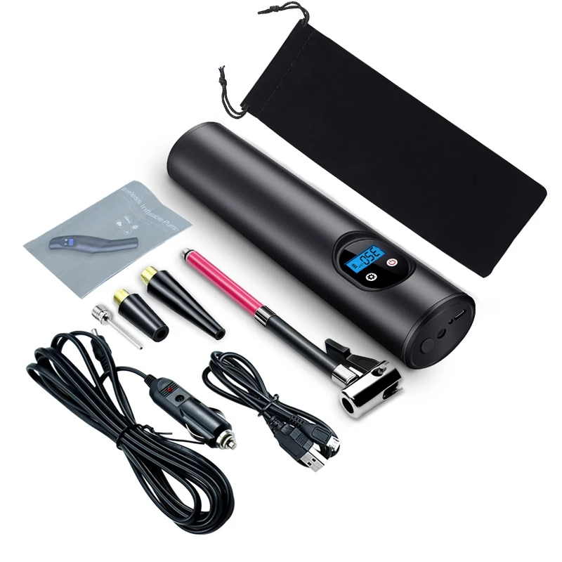 

Воздушный мини-насос для шин, беспроводной воздушный насос для надувных шин, 12 В постоянного тока, беспроводной насос для шин, автомобильные...