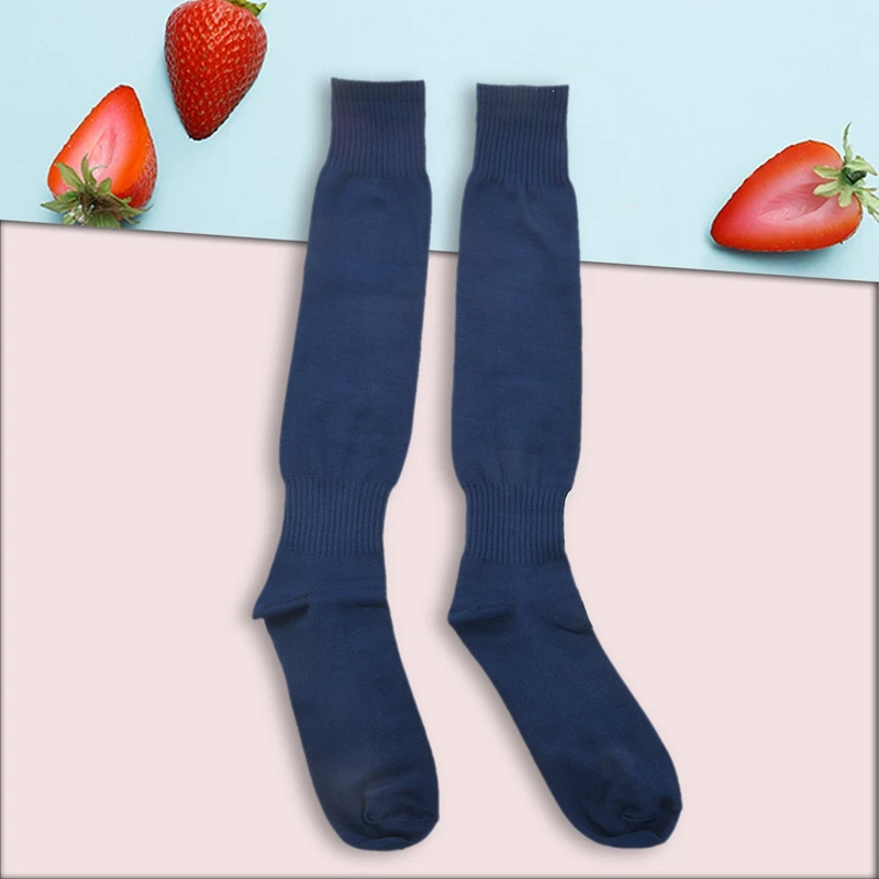 Мужские спортивные носки для бейсбола и хоккея Длинные высокие (темно синие)| |