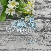 bicycle metal cutting dies for diy scrapbooking album embossing paper cards decorative crafts