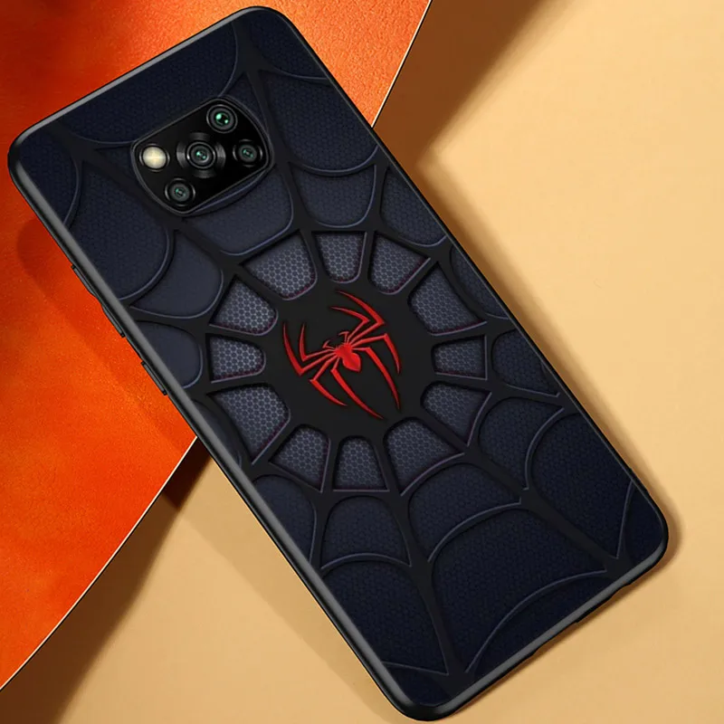 Villain Marvel Venom For Xiaomi Poco M4 X4 X3 F3 GT NFC M3 C3 M2 F2 F1 X2 Pro Mi Silicone Black Phone Case Fundas Coque Capa