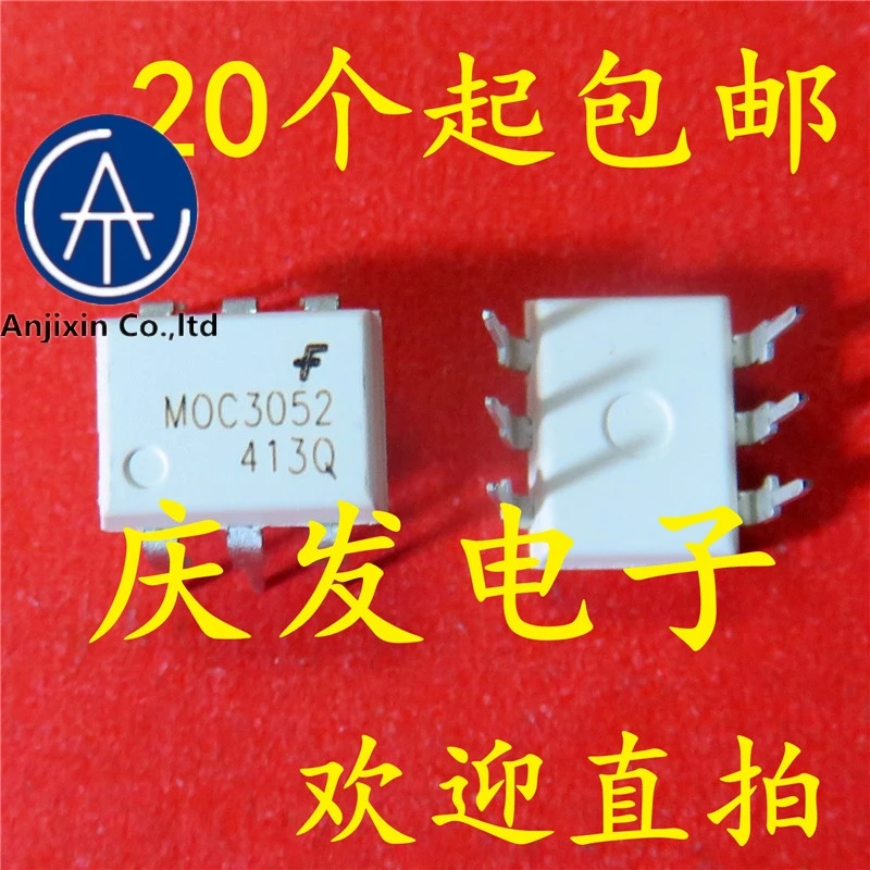 

10 шт., 100% оригинальная новинка, 100% качество, в наличии, MOC3052, MOC3052M, DIP6, новая светильник вая муфта, фотоэлектрический выход