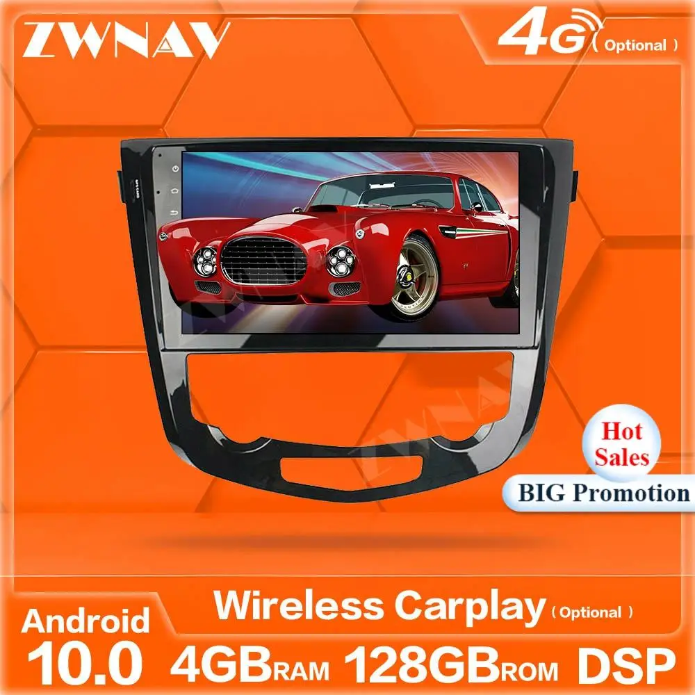 128 ГБ Carplay Android экран мультимедийный плеер для Nissan Altima 2008 2009 2010 2011 2012 GPS авто аудио