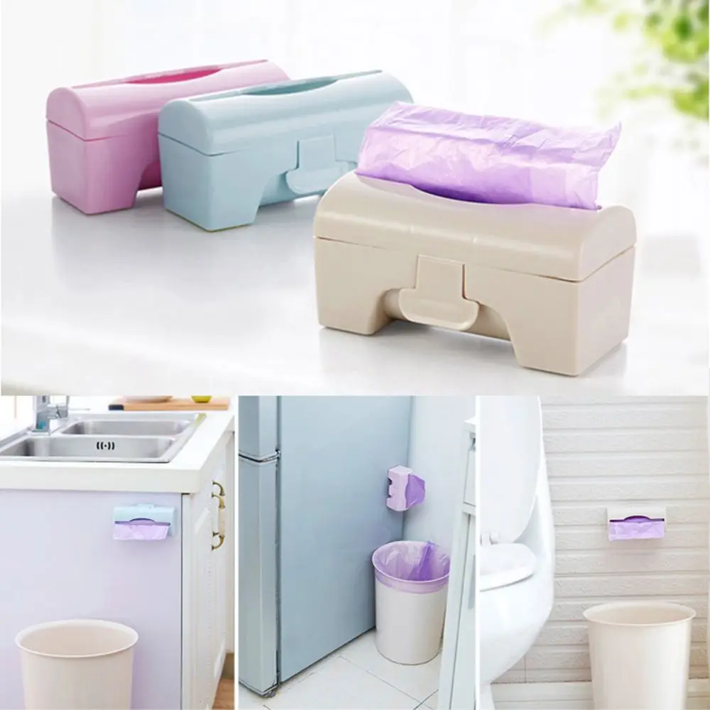 1 шт. мешки для мусора контейнер хранения Кухня гаджеты Пластик стеллаж выставки