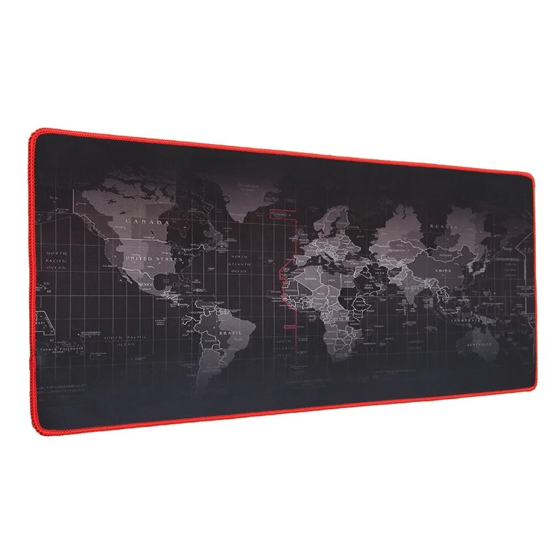 

Large Mouse Pad Gamer Big Mouse Mat Gaming Mouse Pad Computer Mousepad Rubber Surface World Map Game Mause Pad Keyboard Desk Mat