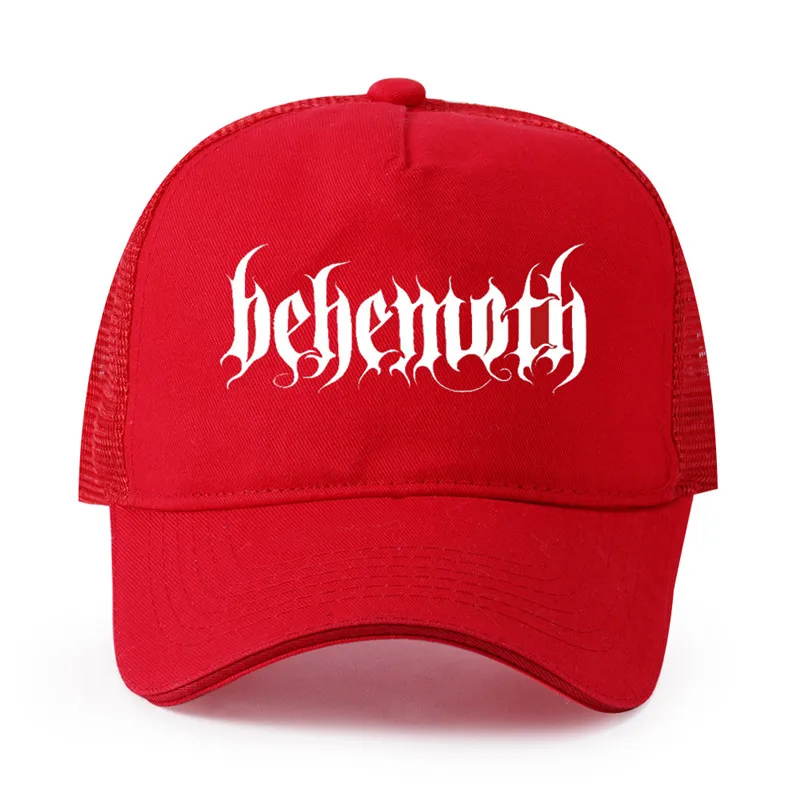 Высококачественная Мужская бейсболка из чистого хлопка с логотипом Behemoth модная