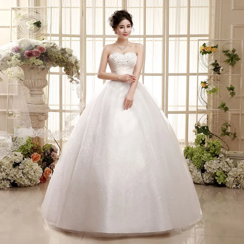 Factory Direct Studio Wedding Dress Korean Style Strap Strapless Bra Cross-Border Slimming Wholesale Price |