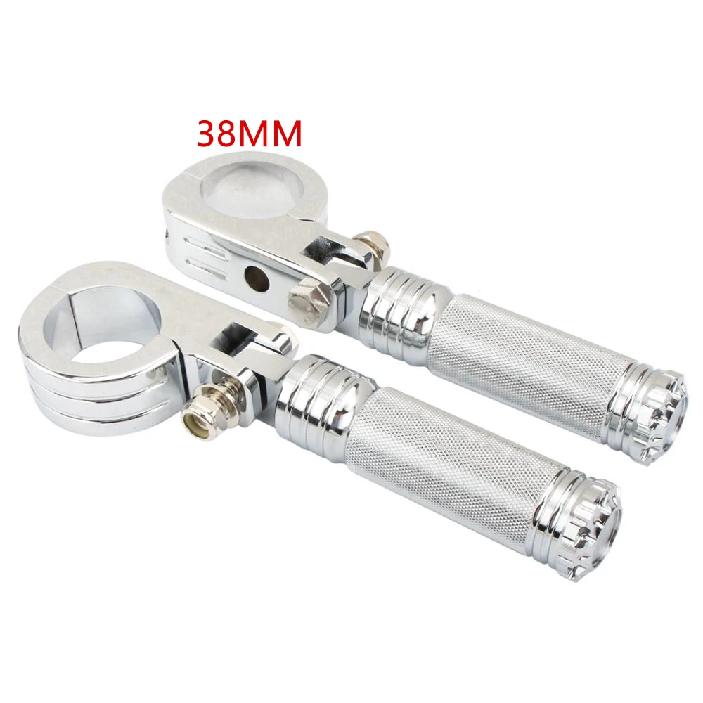 

Хромированные подножки для мотоциклов, подножки для шоссе, подножки 32, 38 мм, защита двигателя, подножки для Harley Touring RoadKing Sportster 883 Softail Dyna