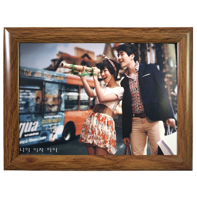 

9Pcs/set Photo Frame Wood Picture Frames Wall Photo Frame Family Picture DIY Display Living Room Hallway Bedroom Wall Decoration