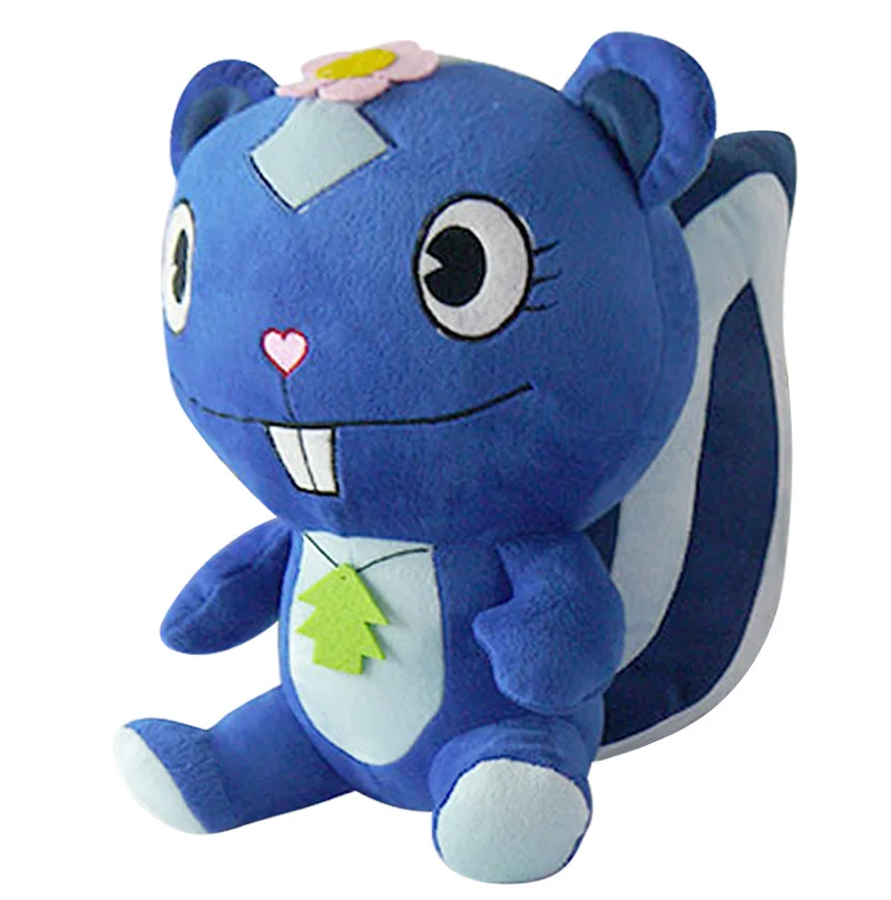 

New Happy Tree Friends Blue Petunia Plush Toy 32cm Cute Stuffed Animals Kids Dolls Children Christmas Birthday Gifts