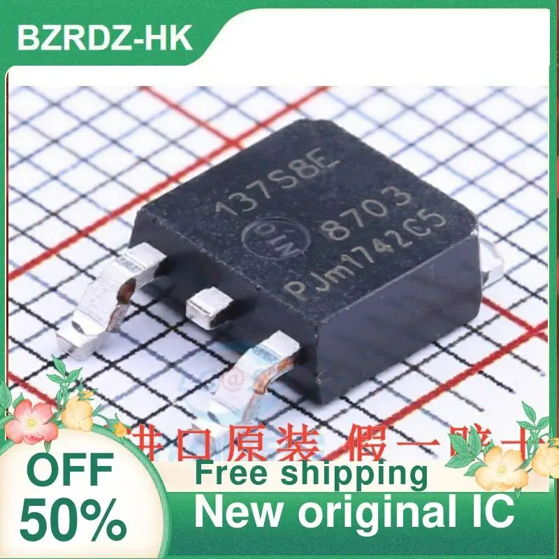 

10-200PCS BT137S-800E 800V 8A TO252 BT137S New original IC