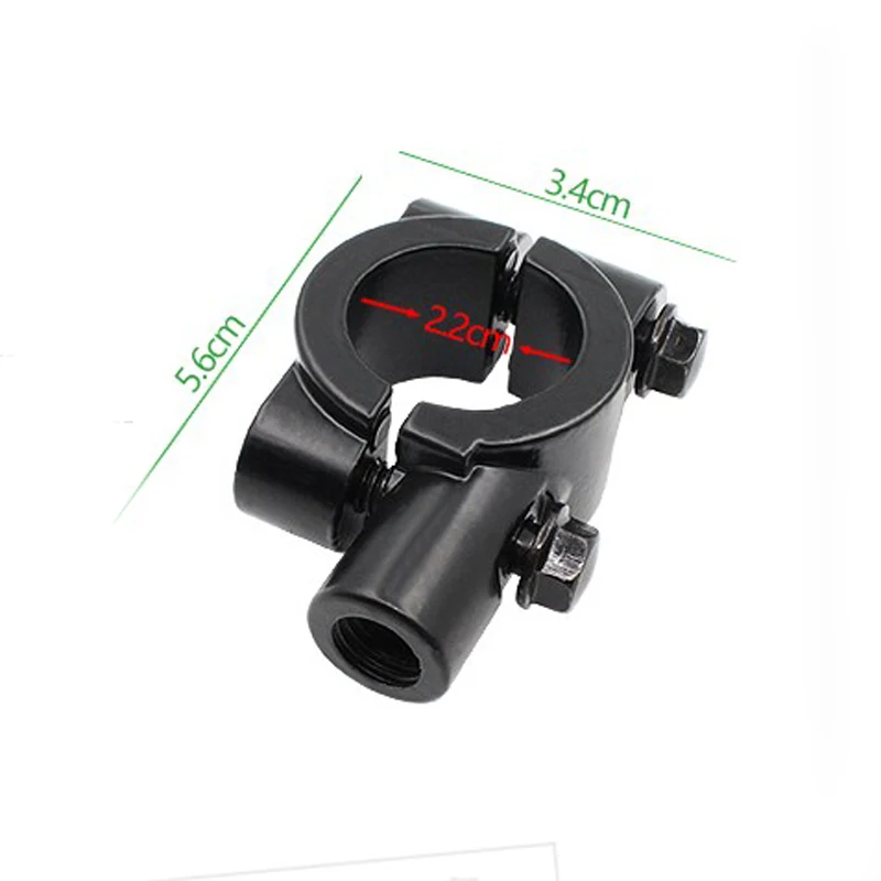 Motorcycle Electric Bike Bicycle Off-road Vehicle Modified Bracket Reflector Mounting Seat Handlebar Mirror Code | Автомобили и
