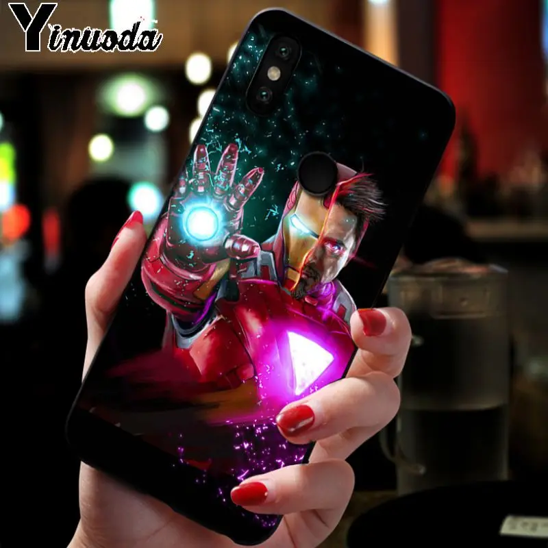 13 Милые Чехлы для телефона Yinuoda Tony Stark Marvel iron man для xiaomi redmi 7 5plus 6pro 6a 4x go note5 note7 note8pro mi8se 9se - Цвет: 13