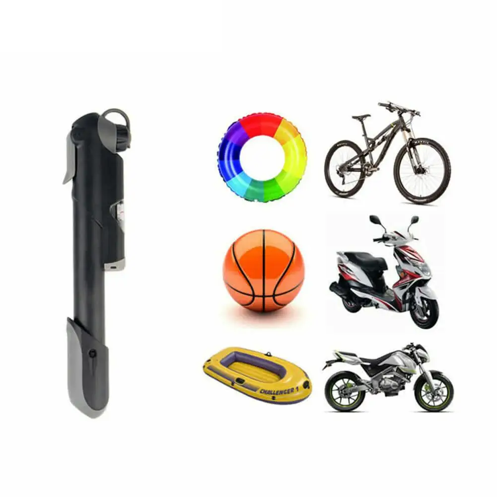 HiMISS велосипедный ультра портативный мини-насос надуватель США/Французский сопло