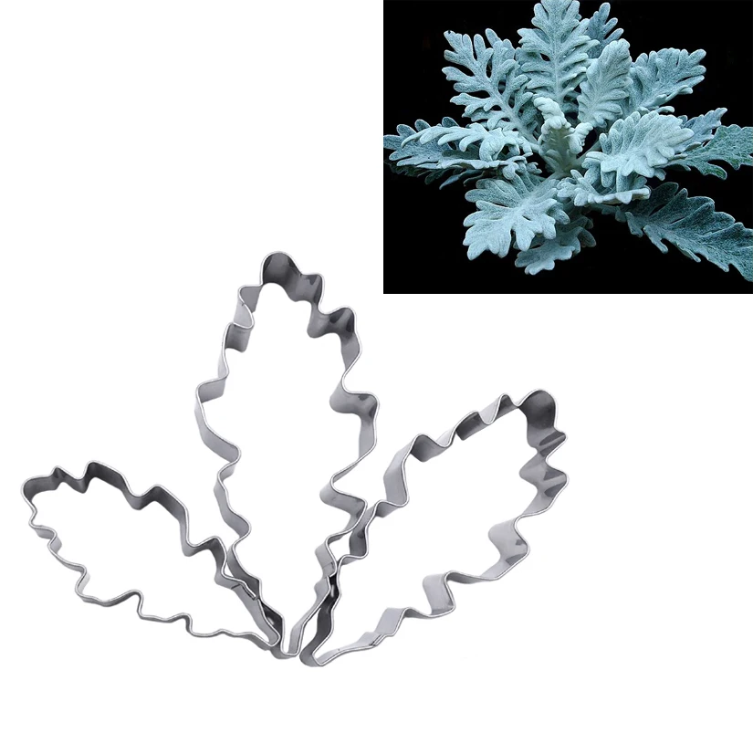

3 Pcs/set Senecio Cineraria Cutters Set, Fondant Cake Decorating Cutter Mold Tools