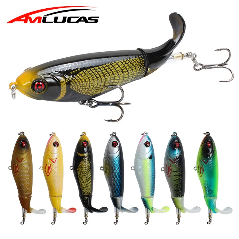 Whopper plopper жесткая приманка для рыбалки Поппер 105 мм 17 г океанская лодка рыбалка
