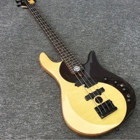 high quality 4 string bass maple neck jin sinan xylophone body yin and yang bass musical instruments postage