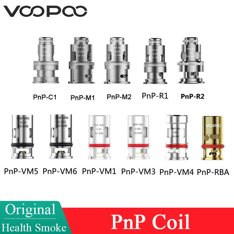 Катушка VOOPOO PnP VM1 VM3 VM4 VM5 VM6 основная головка для Pod Tank VINCI X 2 Doric 60 Drag Argus Pro - купить по