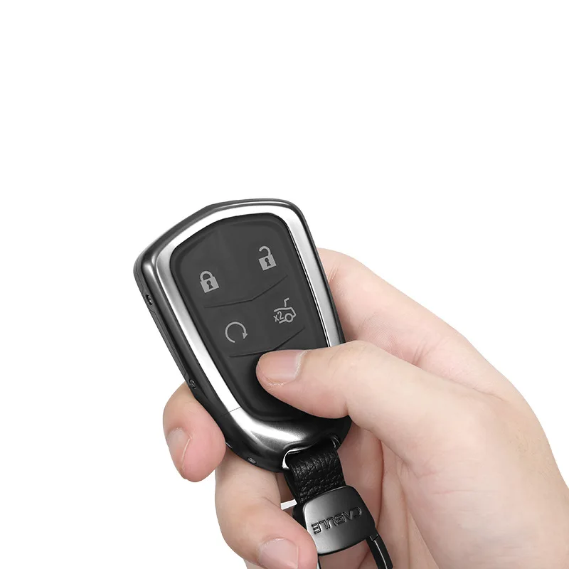 Чехол для автомобильного ключа из алюминиевого сплава аксессуары автомобиля
