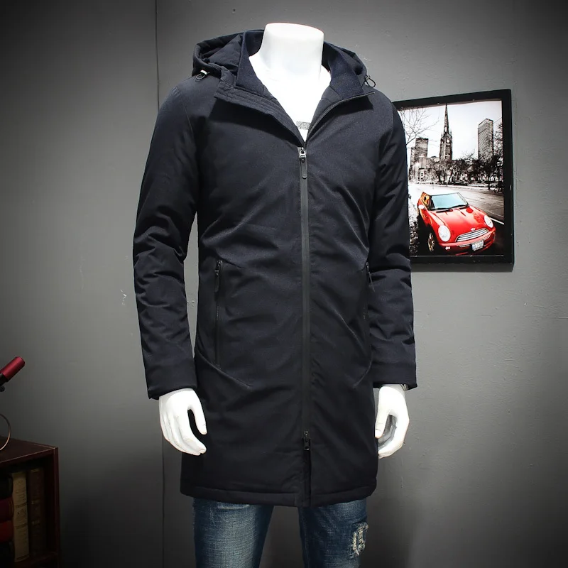 Размера плюс 8XL 7XL 6XL 5XL новый костюмы Куртки Бизнес длинные толстые зимние пальто