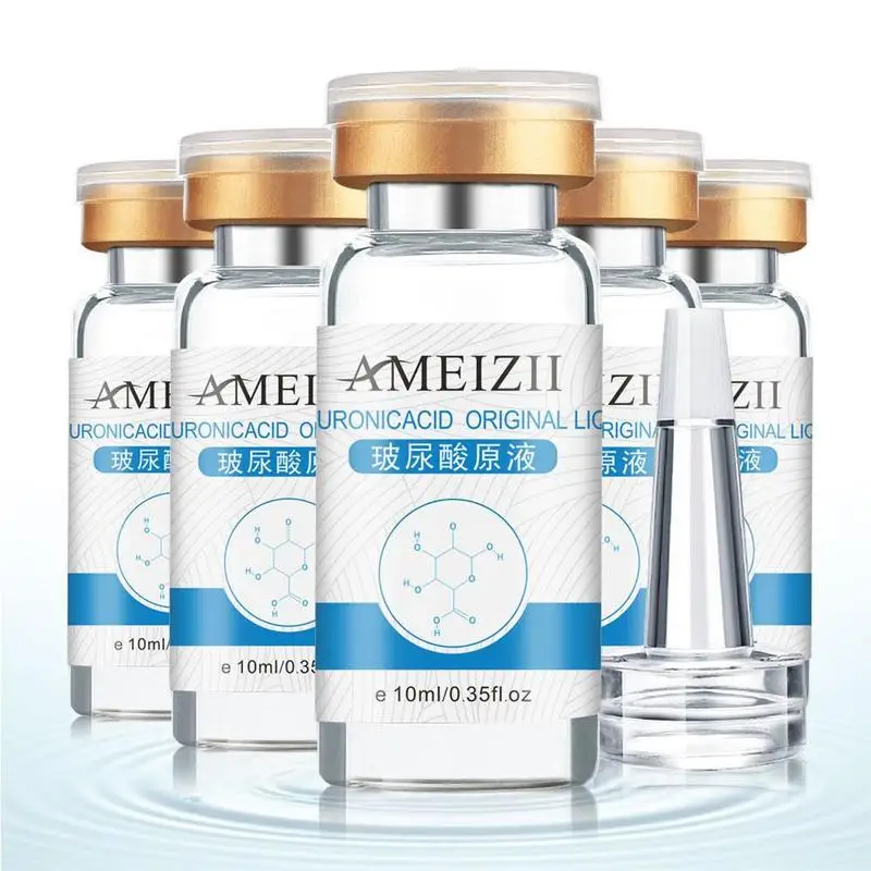 

10ml Pure Hyaluronic Acid Liquid Face Care Moisturizing Whitening Snail Repair Anti Wrinkle Cream Anti Aging Skin care