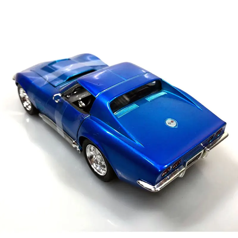 JADA 1/24 масштабная модель автомобиля игрушки BIGTIME мышцы 1969 Корвет ската ZL 1 литья