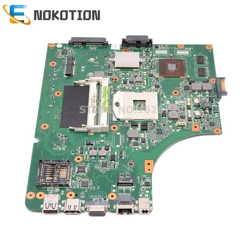Материнская плата NOKOTION для ноутбука Asus K53S X53S A53S K53SV REV 2 3 материнская ПК HM65 DDR3 GT520M