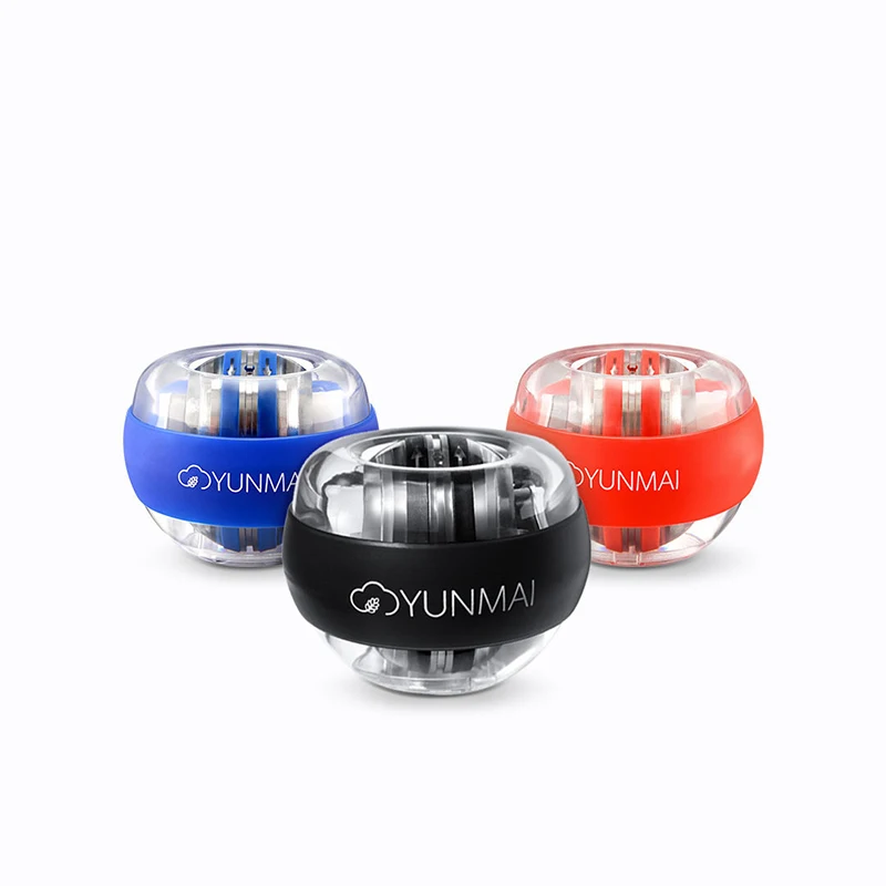 Xiaomi YunMai шар для разминки запястий светодиодный Gyroball Essential Spinner Гироскопический тренажер для предплечья гироскопа мяч