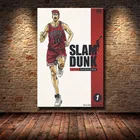 Slam Dunk Аниме Качество HD Reying фильм HomeSlam Dunk Искусство Декор комната гостиная постеры стены Искусство Холст Картина без рамки