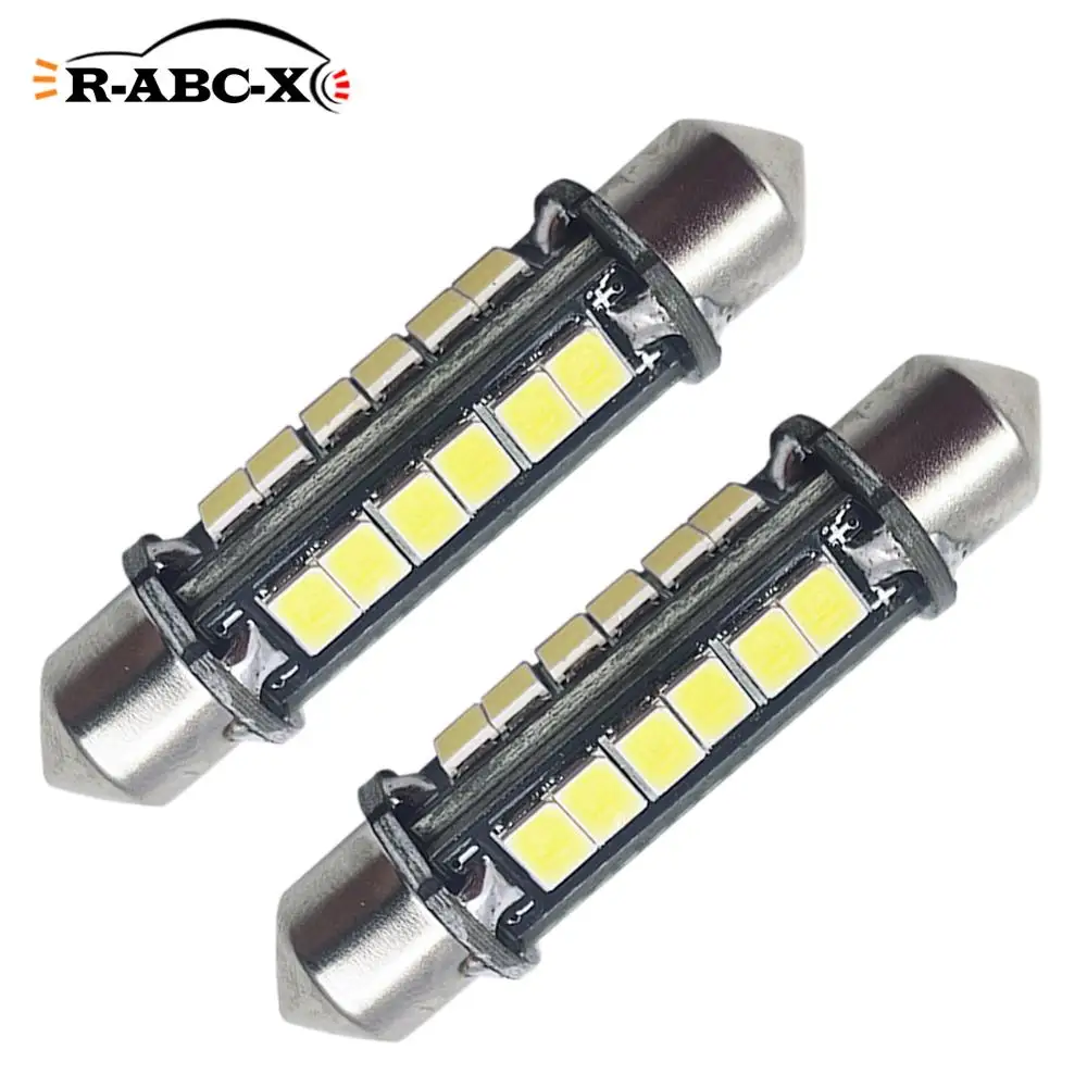 

Автомобильная светодиодная гирлянда, 24 2835smd, 44 мм, 24 В, 480 лм, 2 шт.