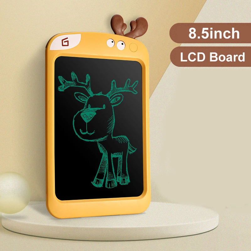 Детские игрушки для рисования цифровой ЖК-планшет 8 5 дюймов с блокирующим ключом