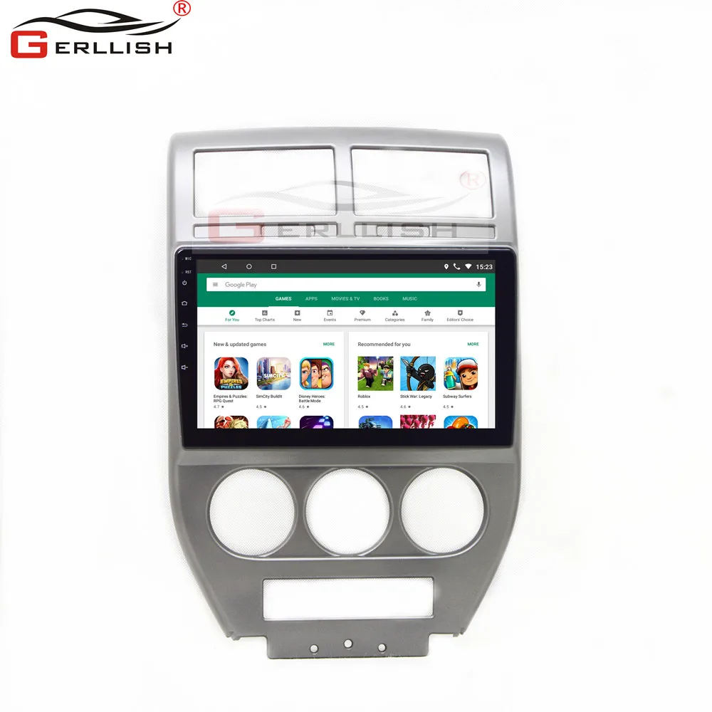 Автомобильный dvd-плеер на основе Android gps-навигации для jeep compass 2007-2010 автомобильный Радио Аудио стерео
