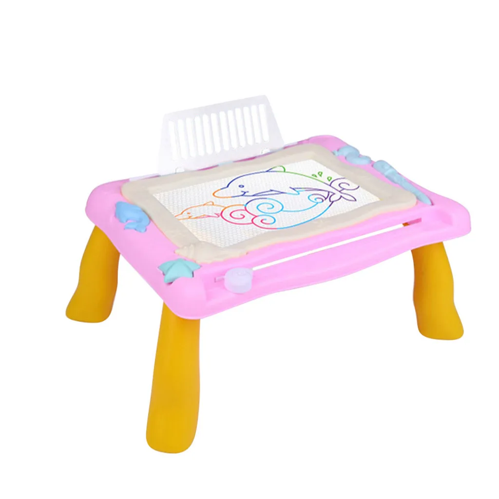 Детская Магнитная окраска граффити доска стол многофункциональный обучающий