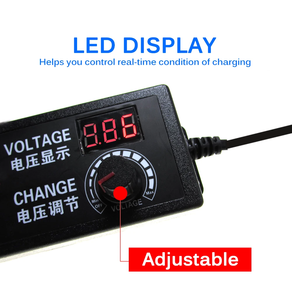 AC DC 3V 5V 6V 9V 12V 24 V источник питания 1A 2A 3A 5A трансформатор переменного/постоянного