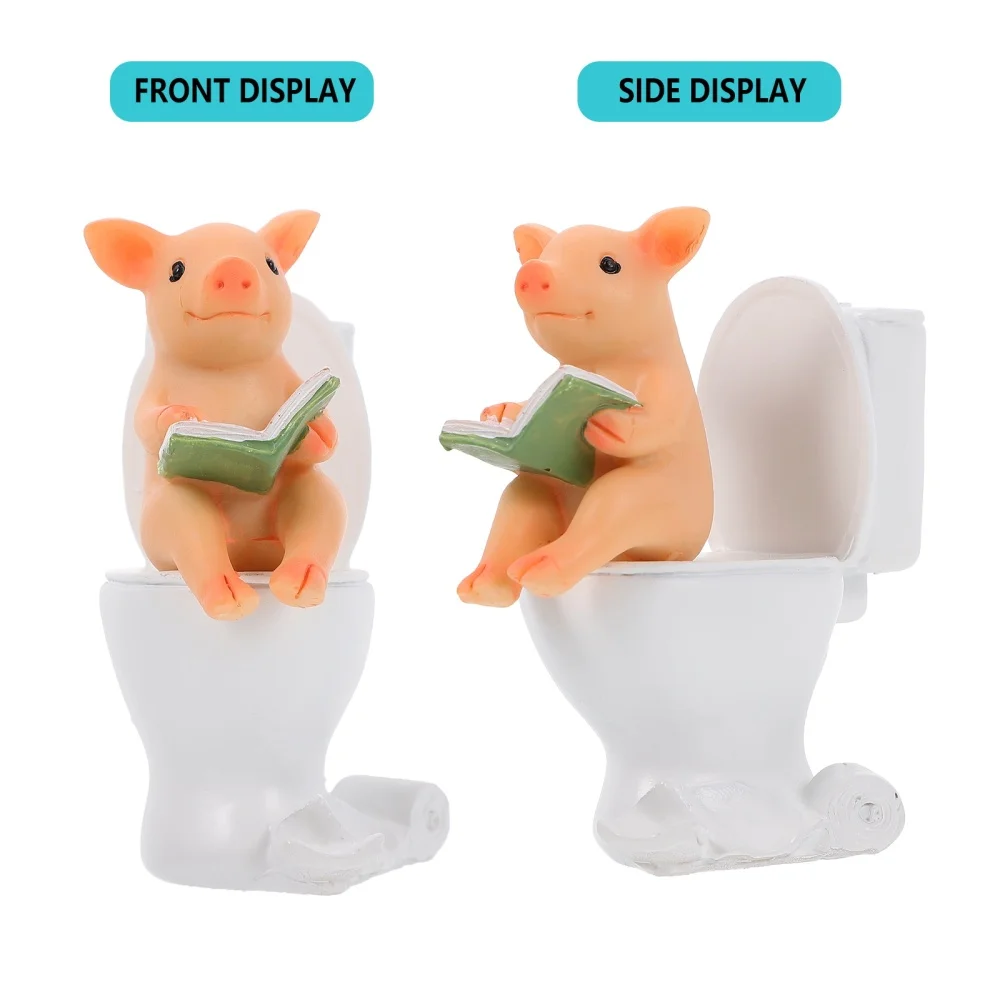 

Resin Reading Figurine Statue Tabletop Ornament For Home Office Shops