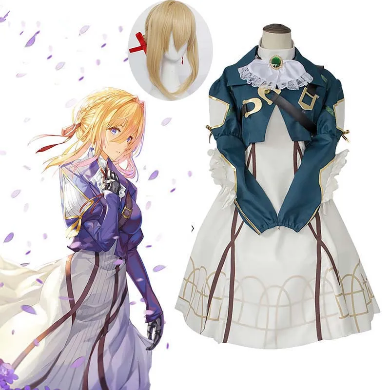 Женский костюм для косплея аниме фиолетовая Роза | Тематическая одежда и