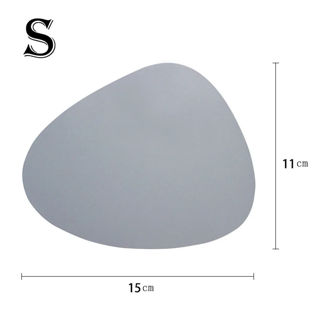 Кожаные Коврики для обеденного стола термостойкие противоскользящие кухонные