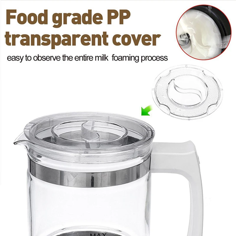 Автоматический вспениватель молока домашний барботер миксер для кофе капучино