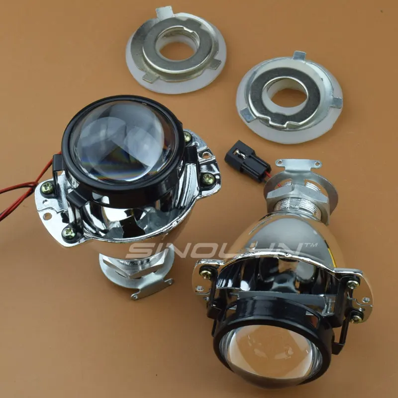 

Sinolyn 1,8 дюймовые мини-проекторы Биксеноновые линзы для фар H7 H4 мотоциклетные фары H1 HID Тюнинг Автомобиля