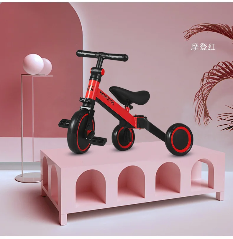 

Children Scooter Tricycle Baby 3 In 1 Balance Bike Ride On Toys Kids Bike 3-in-1 Kids Tricycle toys for children gift