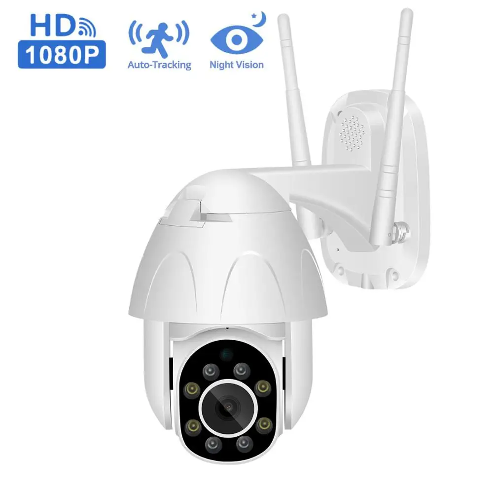 IP камера BESDERSEC PTZ 1080P автослежение водонепроницаемая двухстороннее аудио|Камеры