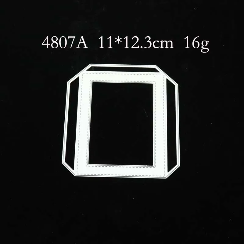 

JC New Hollow Out Frame Metal Cutting Dies Scrapbooking Die Cut Card Make Shape Stencil Craft Mold Mould Model Decor Template