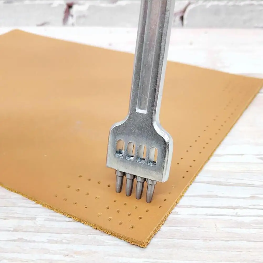Кожаный Пробивной кожаный зубец пробивая инструменты DIY дыроколы с бриллиантами