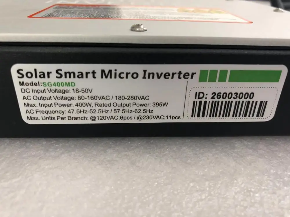 Водонепроницаемый микро инвертор IP65 400W 450W 500W 600W 700W на сетке интеллектуальный