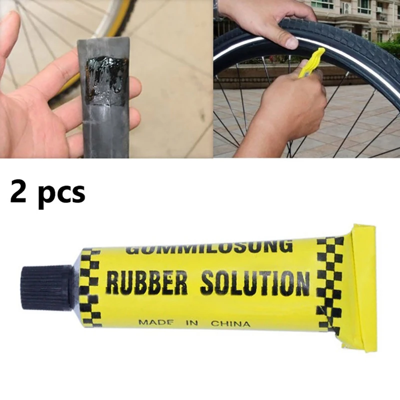 

Клейкая внутренняя трубка для ремонта шин мотоциклов, велосипедов, 2 шт., 12 г