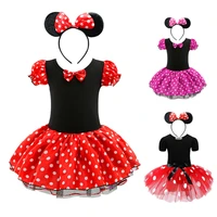 girl mickey minnie dress minnie dress for baby girls casual polka dot filles robe toddler birthday party tutu dress kids clothes
