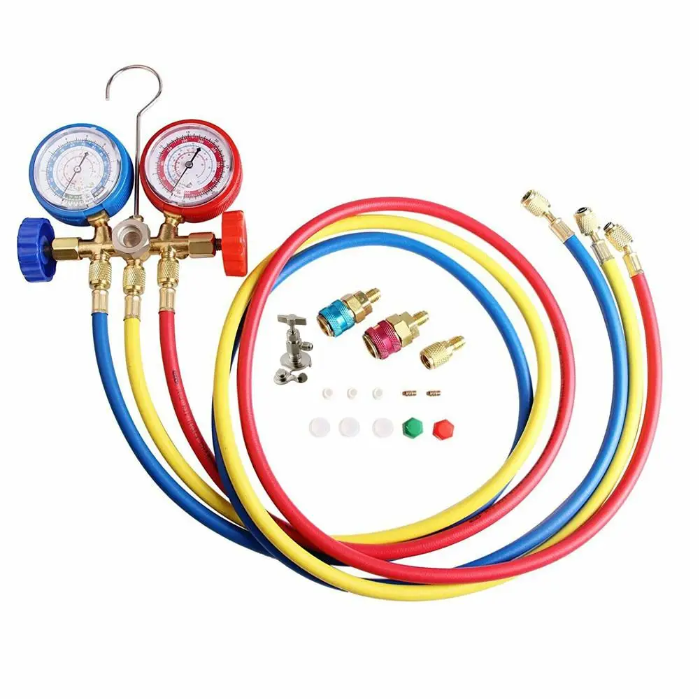 

Car Air Conditioning Equipment Universal Air Conditioning R134A R12 R22 R50 Valve Core Quick Remover Installer High Low Pressure