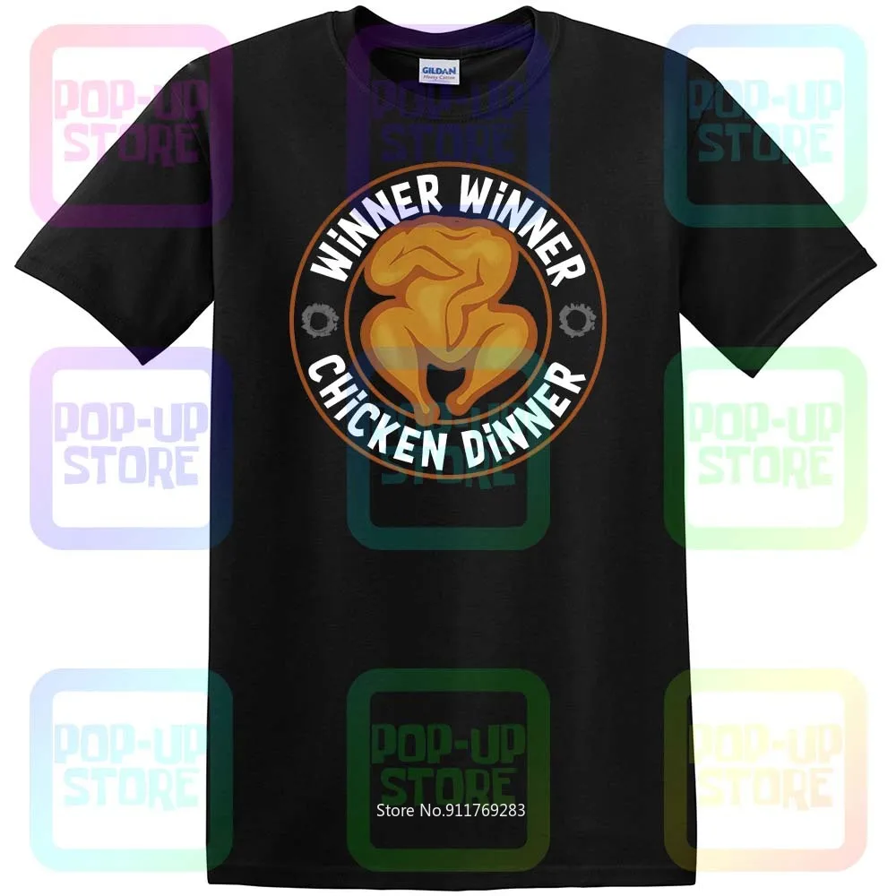 Победитель Куриный Ужин мужские Pubg видео игры Pc Gamer для него забавная футболка