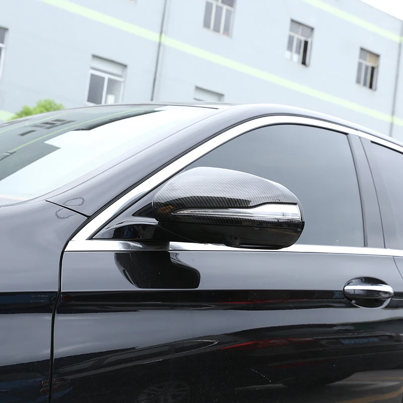 Автомобильный Зеркало заднего вида Кепки защитная рамка для Mercedes Benz C W205 E W213
