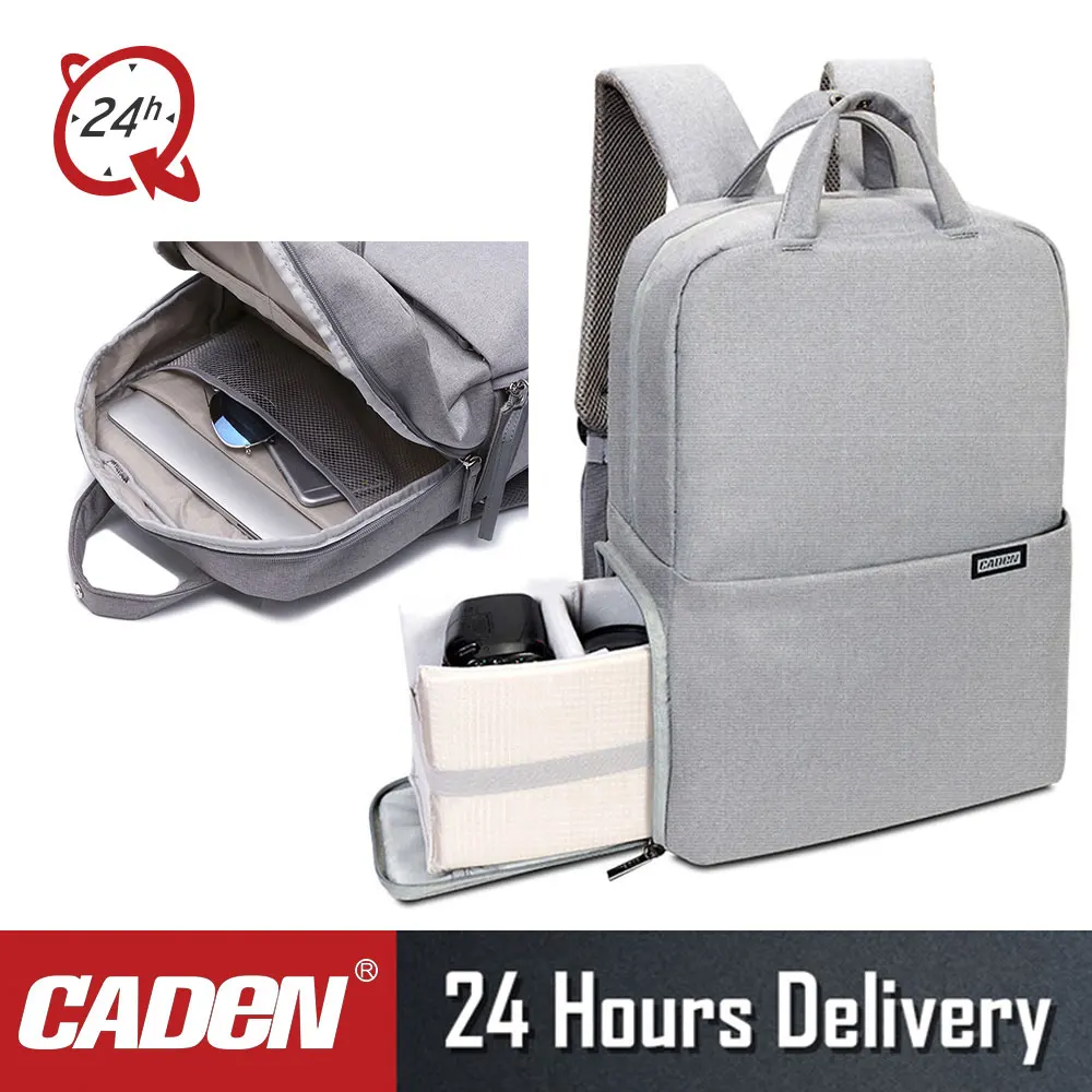 CADeN L5 II Противоугонная Сумка для DSLR камеры рюкзак многофункциональный дорожный