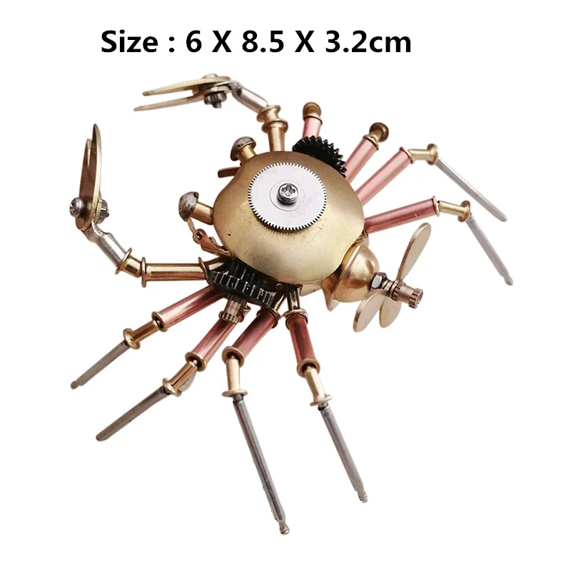 3D металлическая Сборная модель механические насекомые